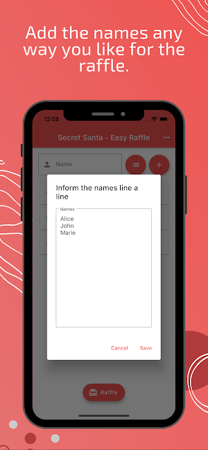 Secret Santa - Easy Raffle Screenshot 1