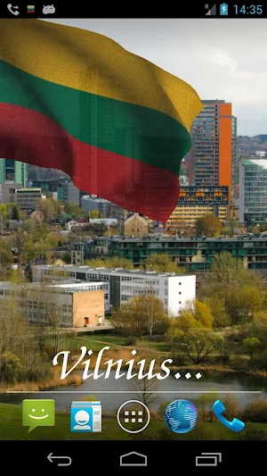 Lithuania Flag Screenshot 1