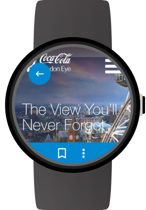 Web Browser for Wear OS (Android Wear) Screenshot 2
