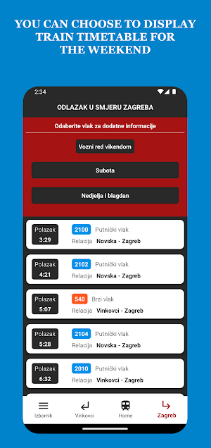Timetable Ivanić Grad 2023 Screenshot 2