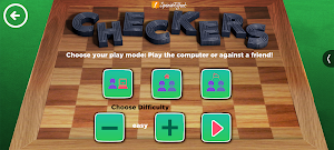 SpecialEffect's Checkers Screenshot 1