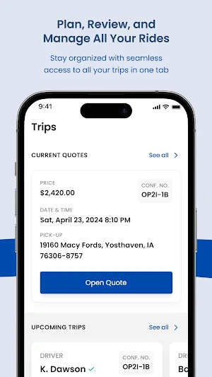 Ohare Airport Taxi Screenshot 1