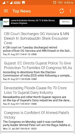 Gujarat News Live Screenshot 2