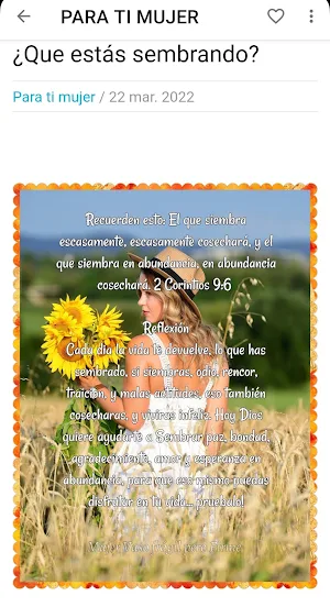 Para tí mujer Screenshot 3