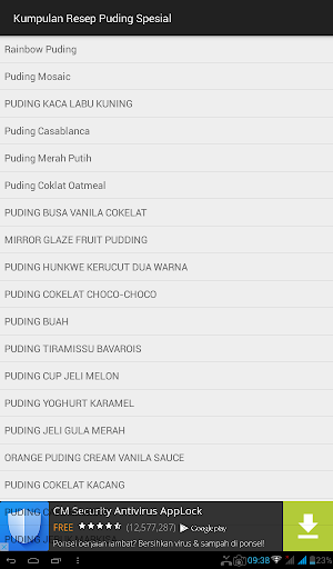 Kumpulan Resep Puding Spesial Screenshot 1