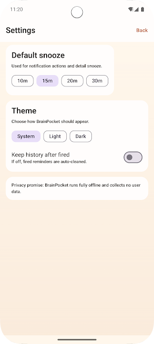 BrainPocket Screenshot 3