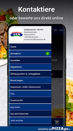 Sam Express Walddorfhäslach Screenshot 2