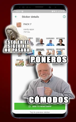 Memes Frases Sticker WASticker Screenshot 2