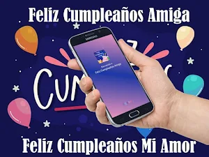 Feliz Cumpleaños Amiga Screenshot 1
