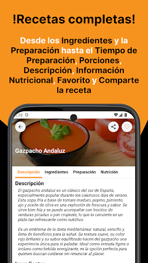 Recetas Comida Española Screenshot 3