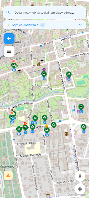 CourierGo Planer Tras i dostaw Screenshot 2