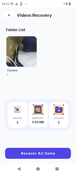 Data Recovery & Restore files Screenshot 3