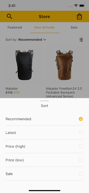 LQD - Flutter E-Commerce App Screenshot 3