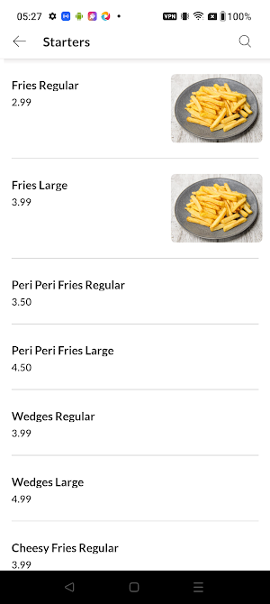 HFC Grill Screenshot 2