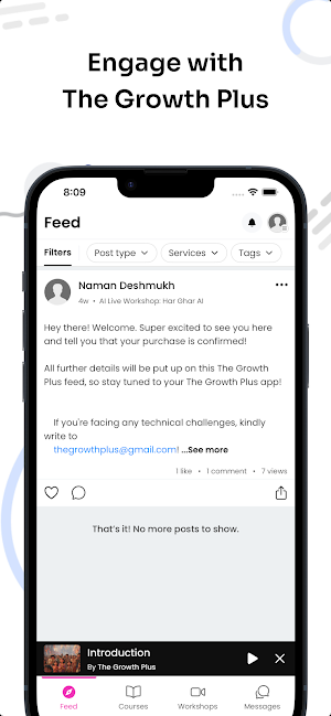 The Growth Plus Screenshot 1