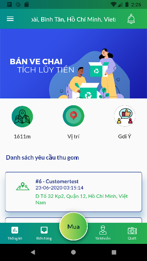 Veca thu gom Screenshot 2
