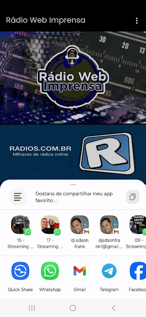 Rádio Web Imprensa Screenshot 1