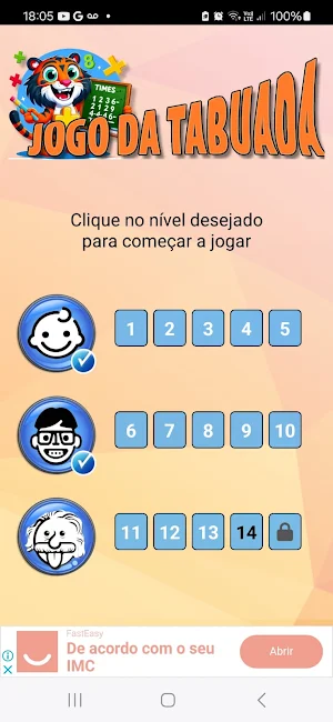 Math Table Game screenshot 1