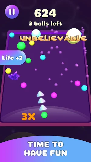 Fun Ballz - Hit and merge balls race by color Screenshot 0