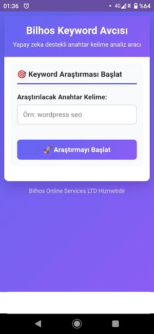 SEO Keyword Avcısı Screenshot 1
