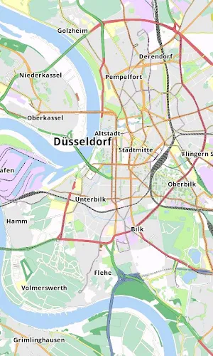 Düsseldorf Offline City Map Screenshot 3