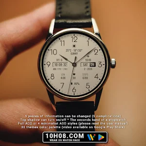 Watch face 10h08.com #132 Screenshot 1