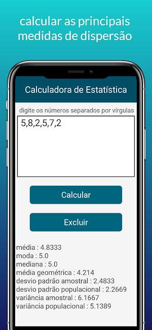 Calculate Mode Mean and Median Screenshot 3