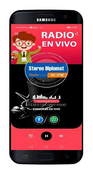 Stereo Diplomat Radio Screenshot 1