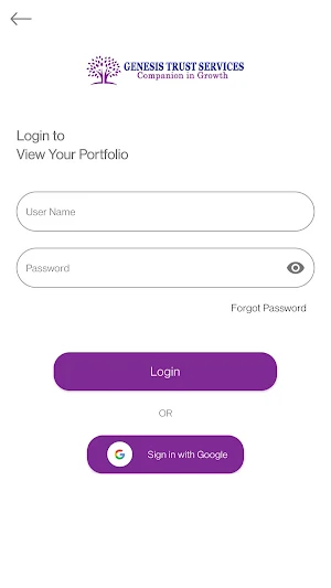 Genesis Trust Services Screenshot 3