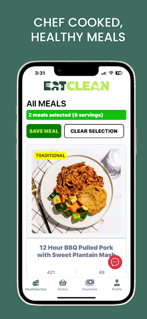 EatClean App Screenshot 0
