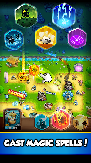 Battle Towers: Defense TD Game Screenshot 3