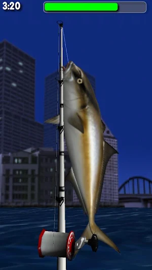 Big Night Fishing 3D Lite screenshot 3