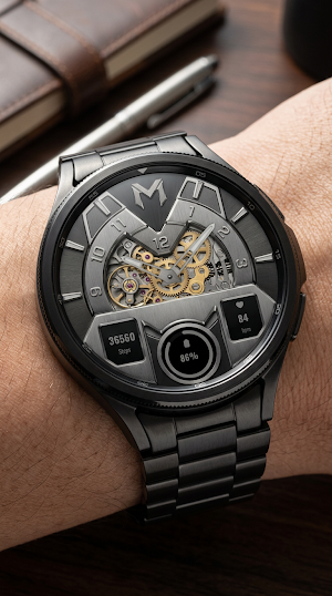 Iron Sync Watch Face Screenshot 1
