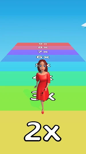 Fame Girl Runner Game Screenshot 2