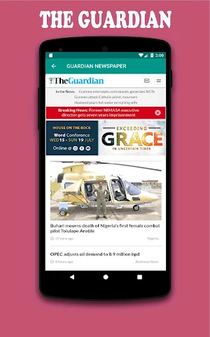 All Nigerian newspapers,national dailies,news app Screenshot 0