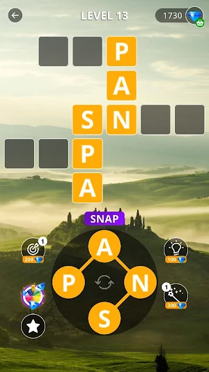 Calming Crosswords: World Tour Screenshot 1