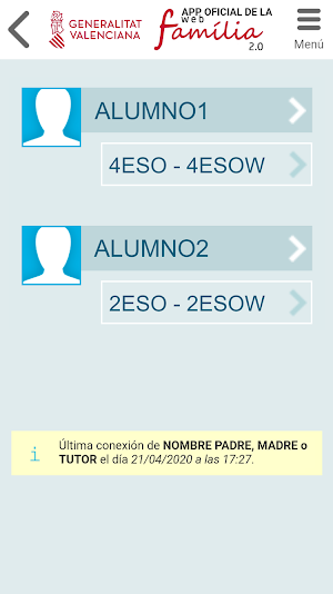 GVA Web Família 2.0 Screenshot 2