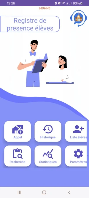 Registre de présence Screenshot 0