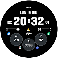 BIG DIGI Sport GN01 Watch face