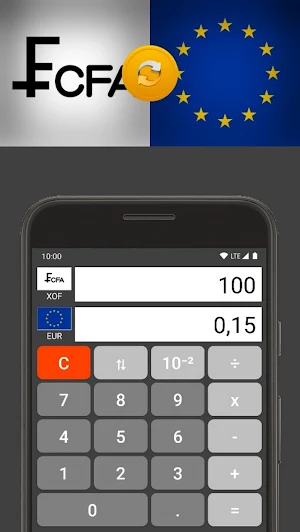 Euro / CFA Franc Screenshot 1
