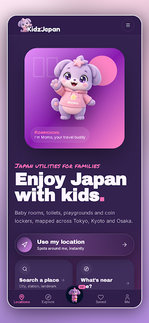 KidzJapan - Utility map Screenshot 1
