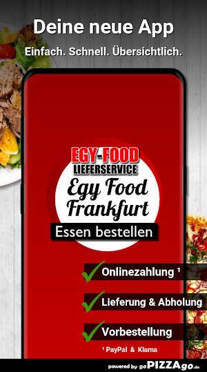 Egy-Food Frankfurt am Main Screenshot 0