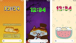 Digital Clock Widget C.C.Makiart Screenshot 0
