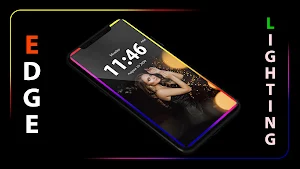 Edge Lighting : Rounded Border Color Screenshot 1