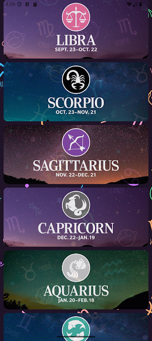 Horoscope & Tarot Reading Screenshot 1