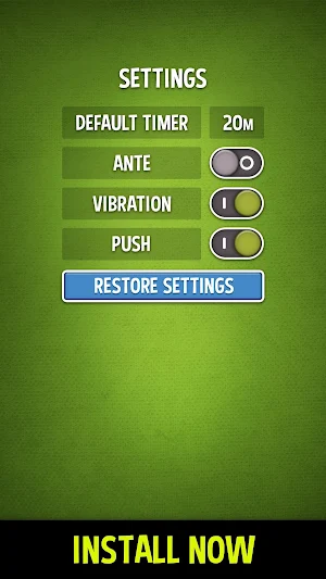 Poker Blind Timer - FREE Screenshot 2