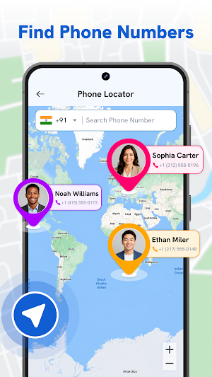 TrackNow: GPS Phone & Number Screenshot 0