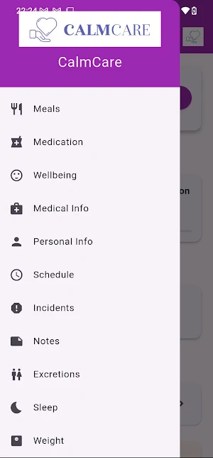 CalmCare Screenshot 1