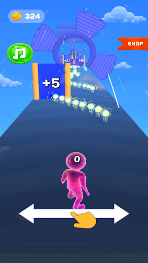 Brain Puzzle Run: Mind Games Screenshot 0