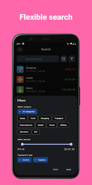 Finance:Budget Expense Tracker Screenshot 1